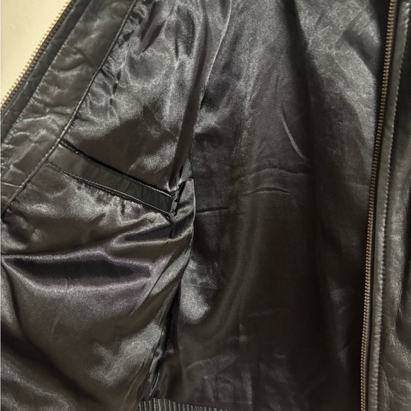 Hudson outerwear Classic Black Leather Jacket for Women - Picture 3 of 8